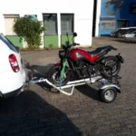 Für einen Motorradanhänger, weiß – Image 2