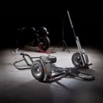 Für einen Motorradanhänger schwarz