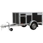 Anhänger 4 Hunde-braun