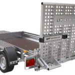Bauanhänger zum Transport eines Minibaggers