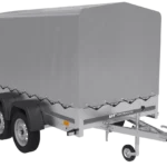 GARTENANHÄNGER 264/2 KIPP MIT STÜTZRAD, RAHMEN H-1100 GRAUER ABDECKUNG