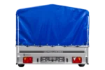 Einachsanhänger 264×150 UNITRAILER GARDEN 265 KIPP mit H-800-Reifen und blauer Plane – Image 3
