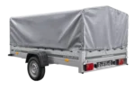Einachsanhänger 264×150 UNITRAILER GARDEN 265 KIPP mit H-800-Reifen und grauer Plane – Image 7