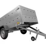 Pkw-Anhänger mit Bordwandaufsätzen und Stützrad Garden Trailer 230 KIPP 2,30 x 1,25 m Unitrailer
