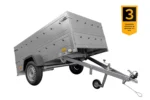Pkw-Anhänger mit Bordwandaufsätzen und Stützrad Garden Trailer 230 KIPP 2,30 x 1,25 m Unitrailer – Image 2