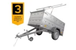 Anhänger mit Haube Garden Trailer 200 KIPP 200×106 cm – Image 2