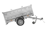 200×125 UNITRAILER GARDEN 201 KIPP Leichtanhänger mit BIS-Seitenwänden und Aluminiumabdeckung – Image 6