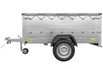 Neuer 200×125 Anhänger mit flacher Plane, Bordwandverbreiterungen und Stützrad – Gartenanhänger 201 KIPP – Image 6