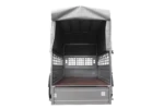 Garden Trailer 200 KIPP Blechanhänger 200×106 cm [mit Gitteraufsätzen, hoher Plane und Bogen] – Image 2