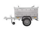 Einachsanhänger 150×106 UNITRAILER GARDEN 150 KIPP mit Bordwänden, zusätzlichen Bordwänden und Aluminiumabdeckung – Image 4