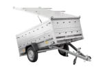 Einachsanhänger 230×125 UNITRAILER GARDEN 230 KIPP mit BIS-Seitenwänden und Aluminiumabdeckung – Image 2