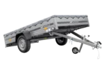 Pkw-Anhänger 264×150 UNITRAILER GARDEN 265 KIPP mit H-0-Fahrgestell und grauer Plane