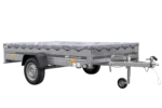 Pkw-Anhänger 264×150 UNITRAILER GARDEN 265 KIPP mit H-0-Fahrgestell und grauer Plane – Image 4