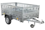 Unitrailer GARDEN TRAILER 230 KIPP (NEU) Pkw-Anhänger mit Stützrad und Gitterwänden – Image 7