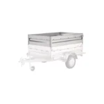 Verzinkte Bordwandaufsätze 28021 für Anhänger Uni 205